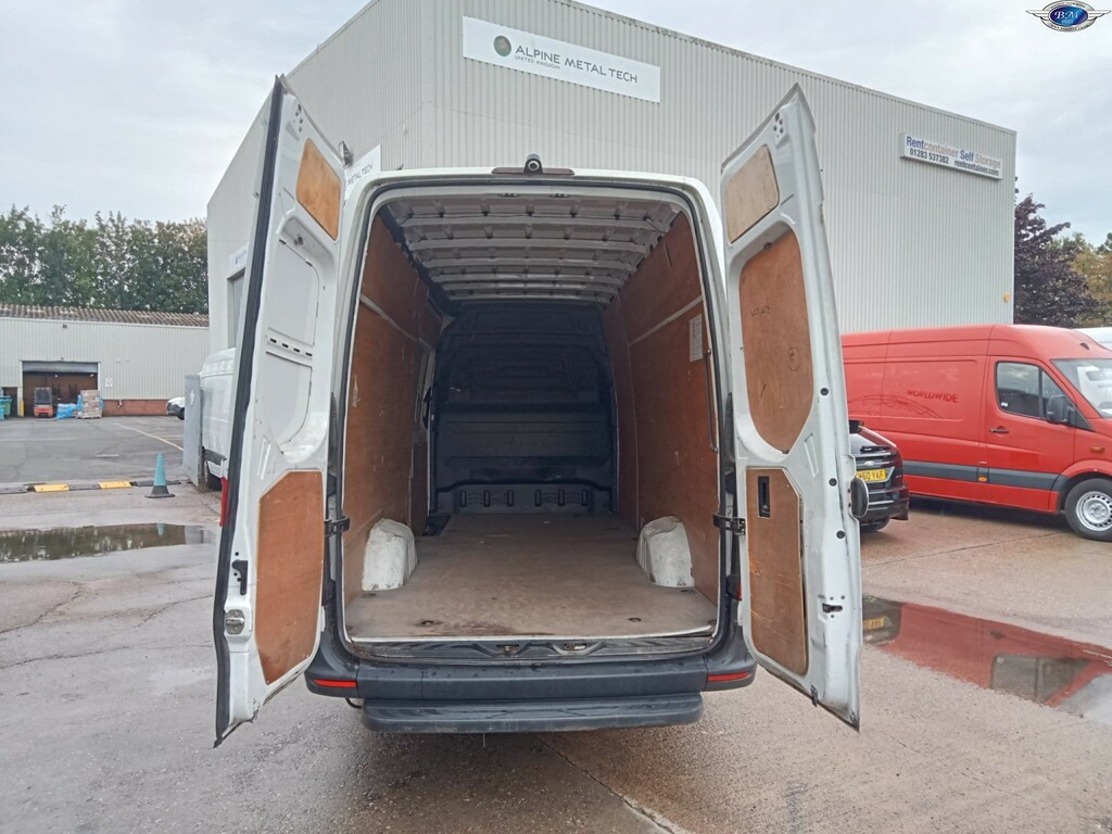 Mercedes-Benz Sprinter Panel Van White #8
