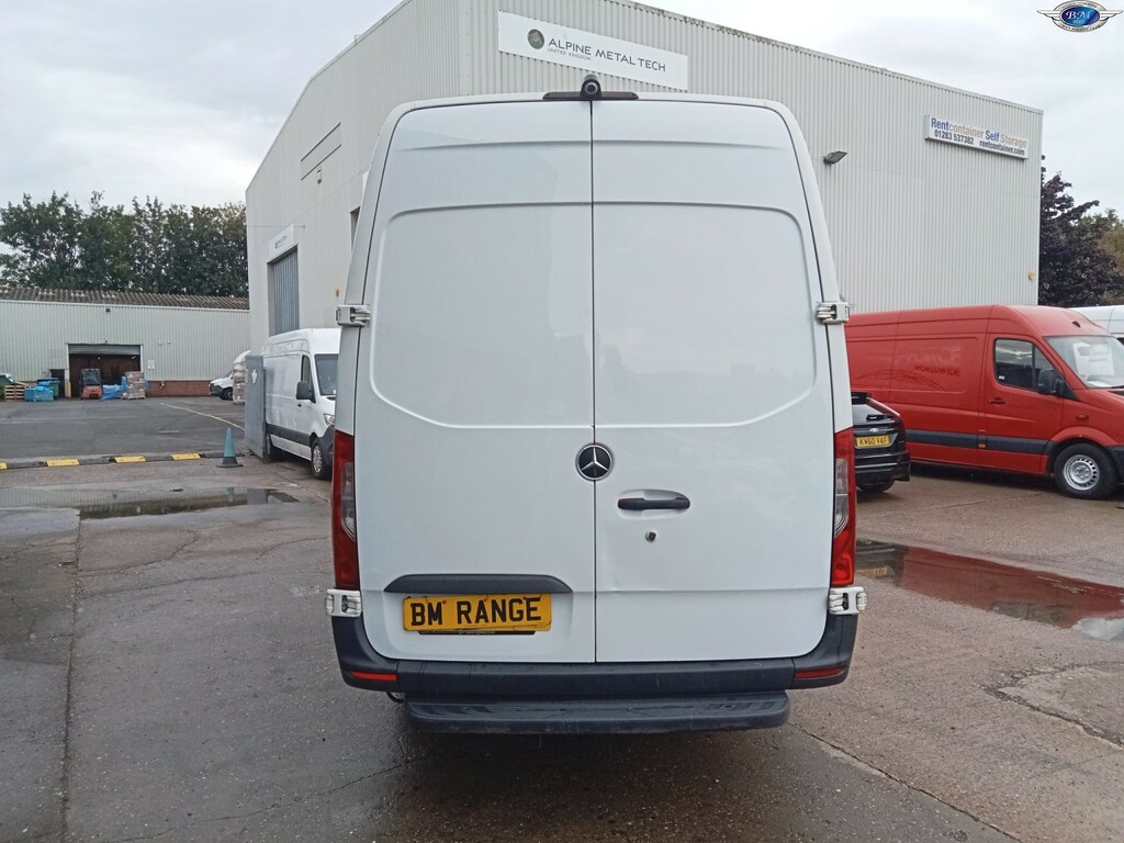 Mercedes-Benz Sprinter Panel Van White #7
