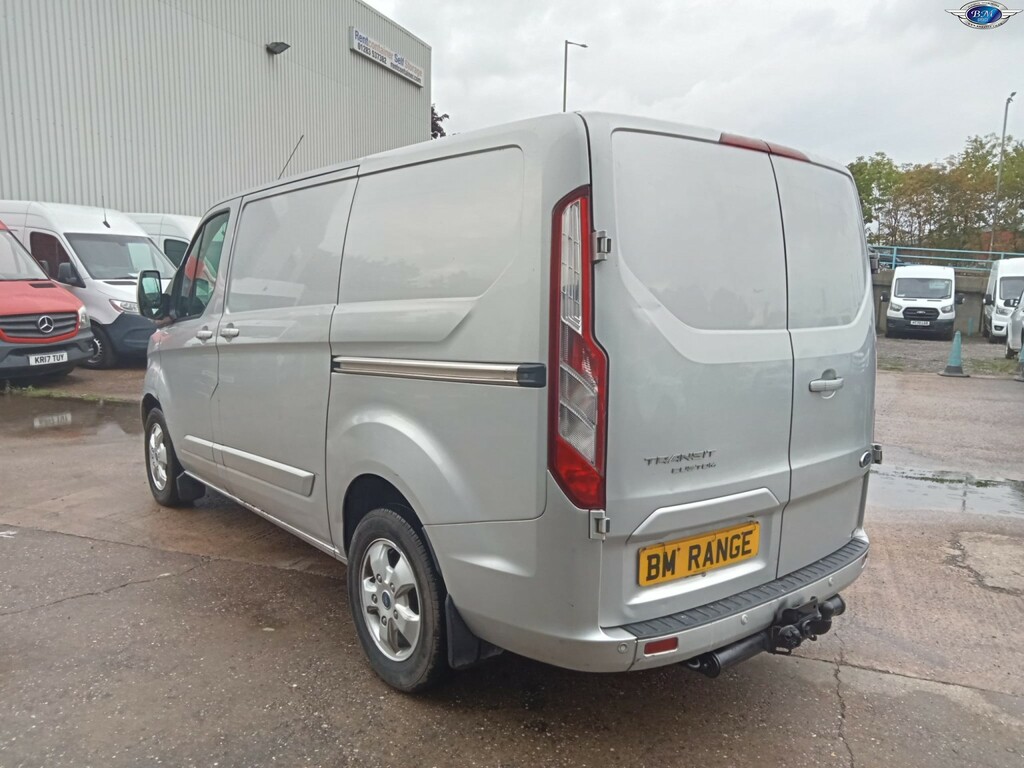Ford Transit Custom 2.0 Tdci 270 Limited 2017 WK67HEV Silver #6