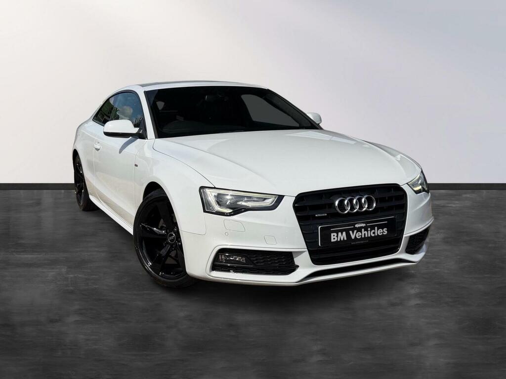 Audi A5 2.0 Tdi Black Edition S Tronic Quattro Euro 5 Ss White
