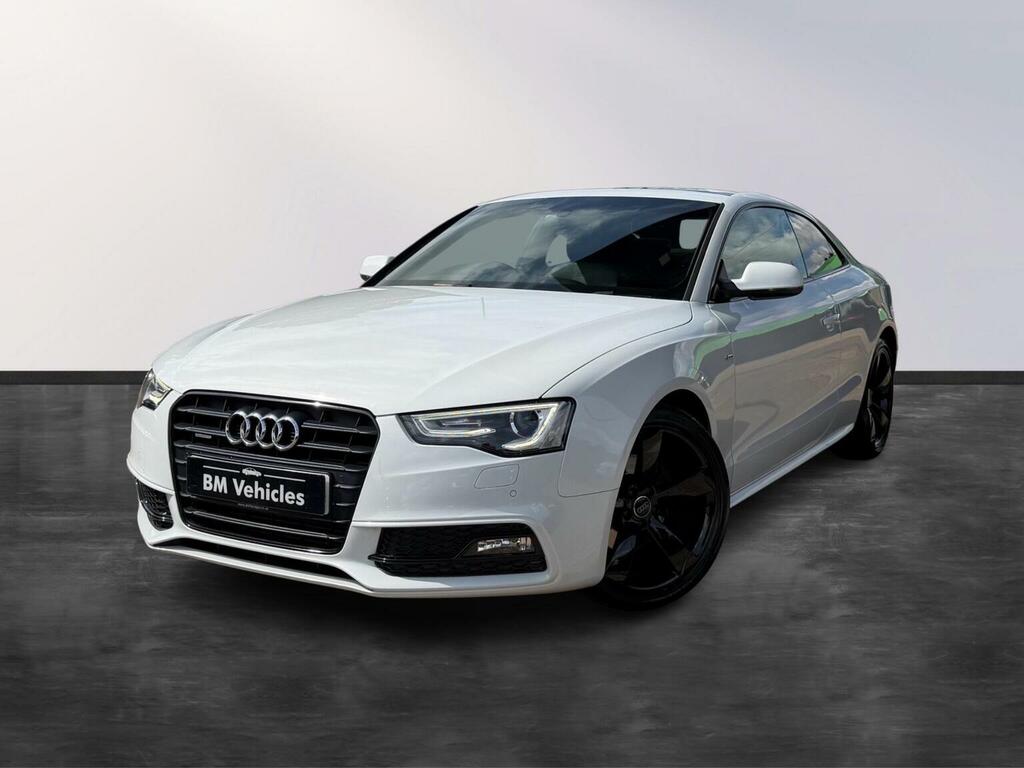 Audi A5 2.0 Tdi Black Edition S Tronic Quattro Euro 5 Ss White #3