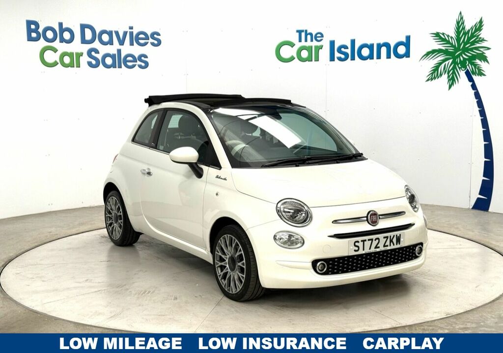 Fiat 500C Mhev Dolcevita Plus Convertible White