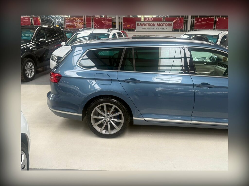 Volkswagen Passat 1.4 Tsi Gte Advance Dsg Euro 6 Ss MV17WMW Blue #4