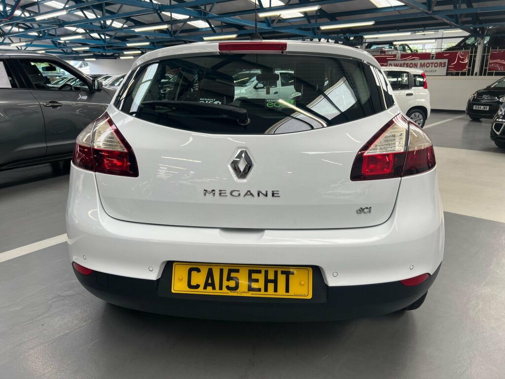 Renault Megane 1.5 Dci Energy Dynamique Tomtom Euro 5 Ss CA15EHT White #6