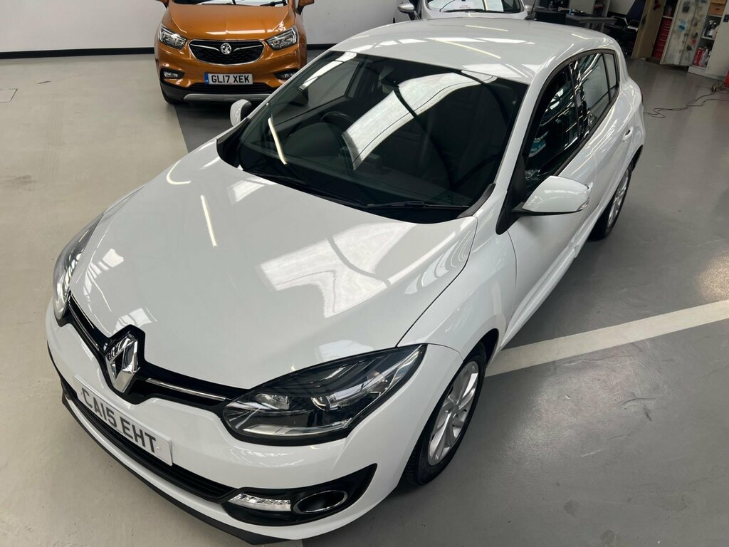 Renault Megane 1.5 Dci Energy Dynamique Tomtom Euro 5 Ss CA15EHT White #2