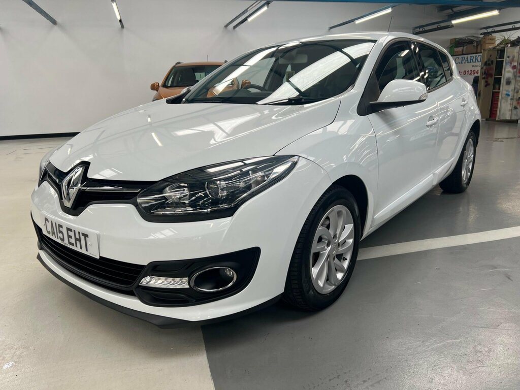 Renault Megane 1.5 Dci Energy Dynamique Tomtom Euro 5 Ss CA15EHT White #3
