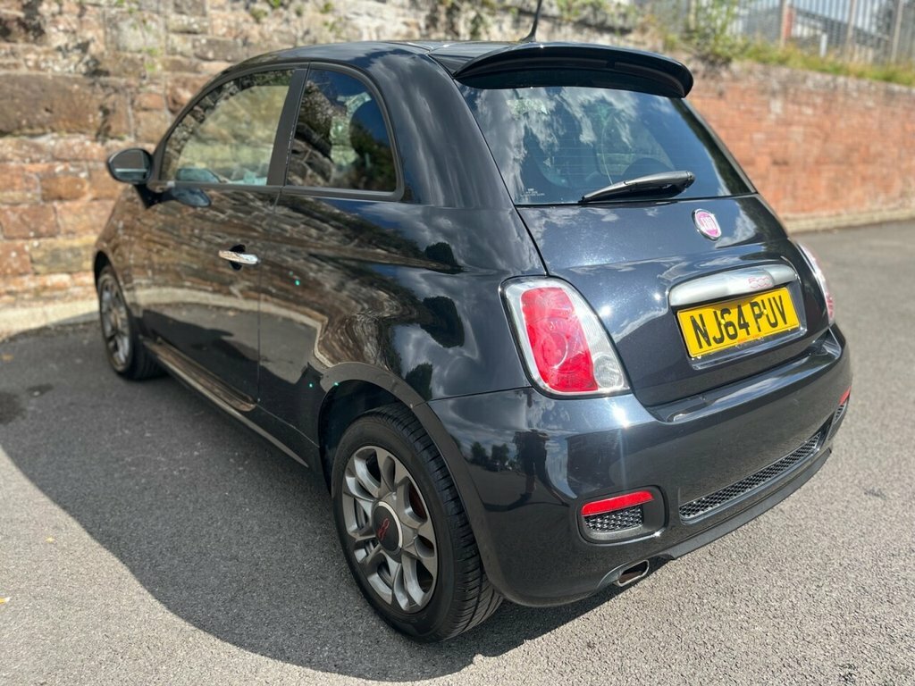 Fiat 500 1.2L S NJ64PUV Black #5