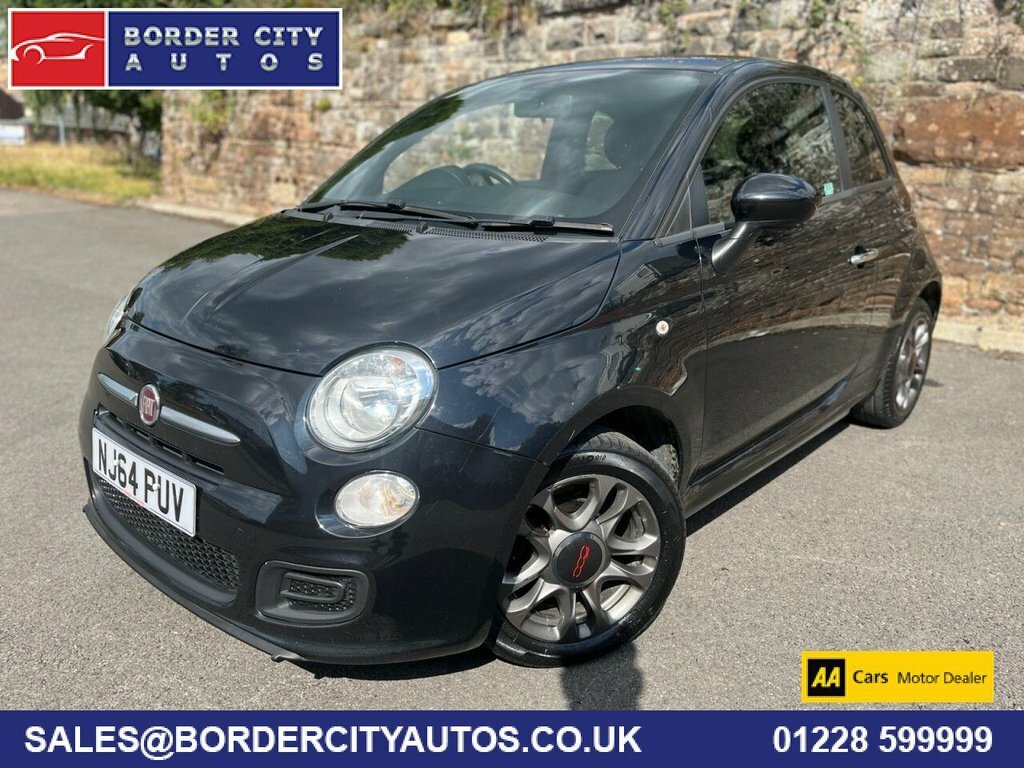 Fiat 500 1.2L S NJ64PUV Black