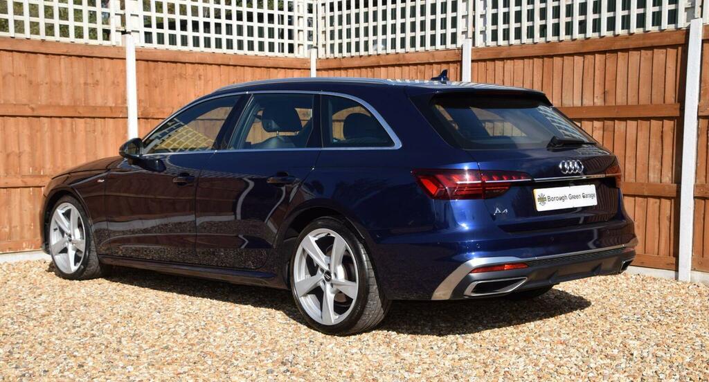 Audi A4 Avant Estate 2.0 Tfsi 40 S Line S Tronic Euro 6 Ss Blue #4