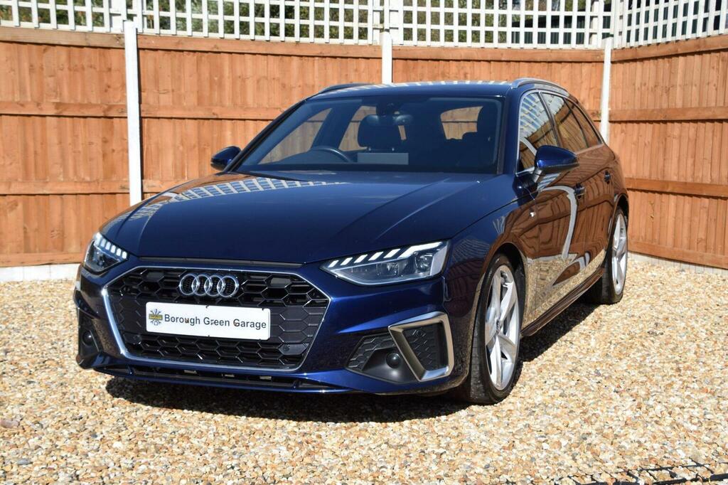 Audi A4 Avant Estate 2.0 Tfsi 40 S Line S Tronic Euro 6 Ss Blue #3