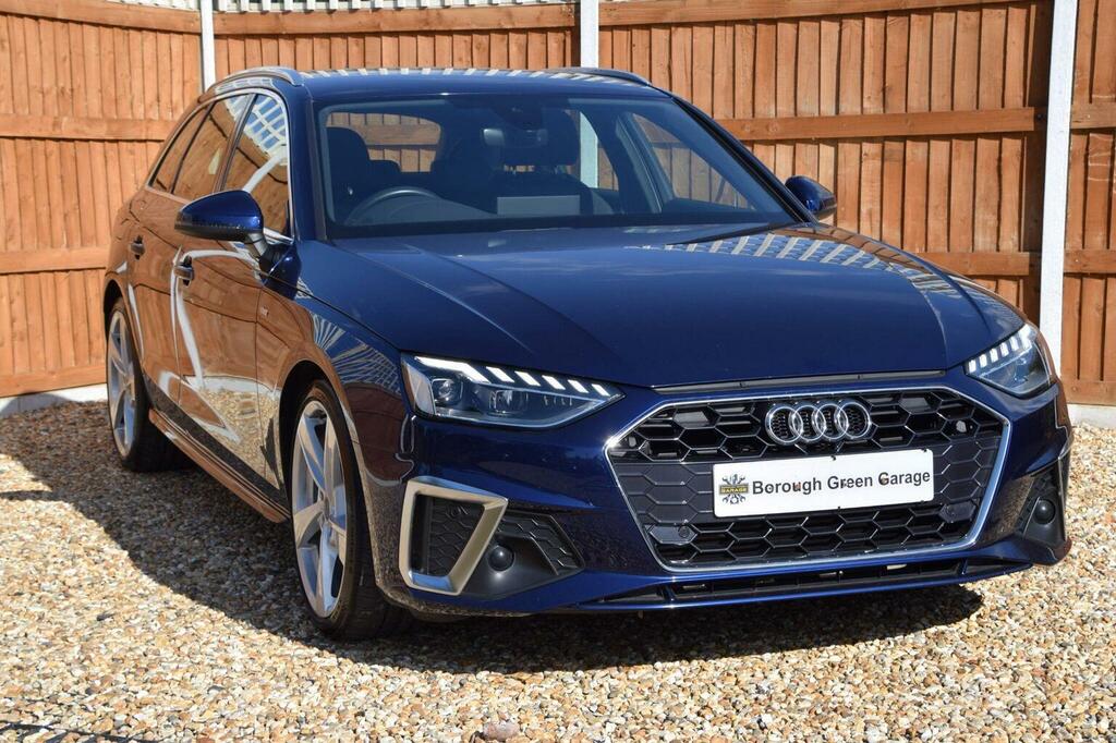Audi A4 Avant Estate 2.0 Tfsi 40 S Line S Tronic Euro 6 Ss Blue