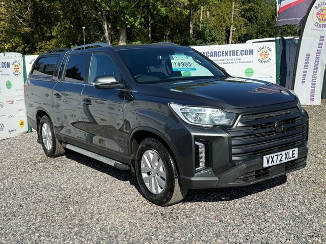 SsangYong Musso 2.2D Rhino Pickup Double Cab 4Wd L Grey