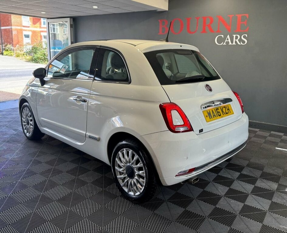 Fiat 500 1.2L Lounge White #3