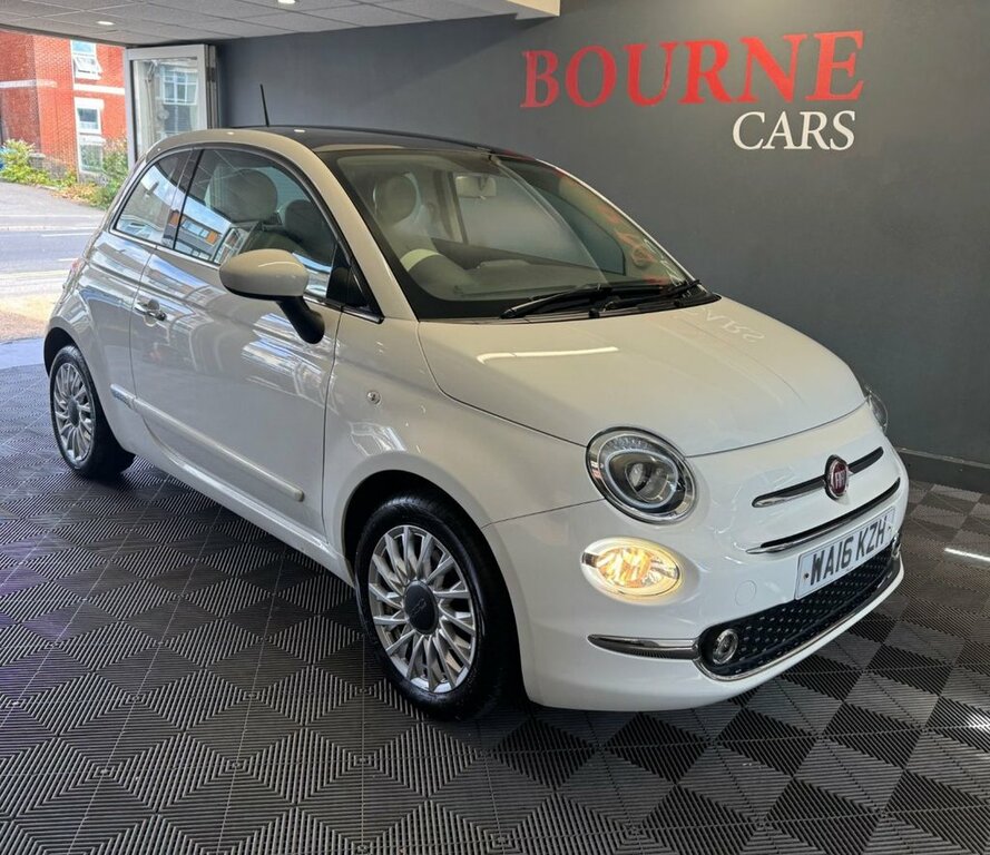 Fiat 500 1.2L Lounge White
