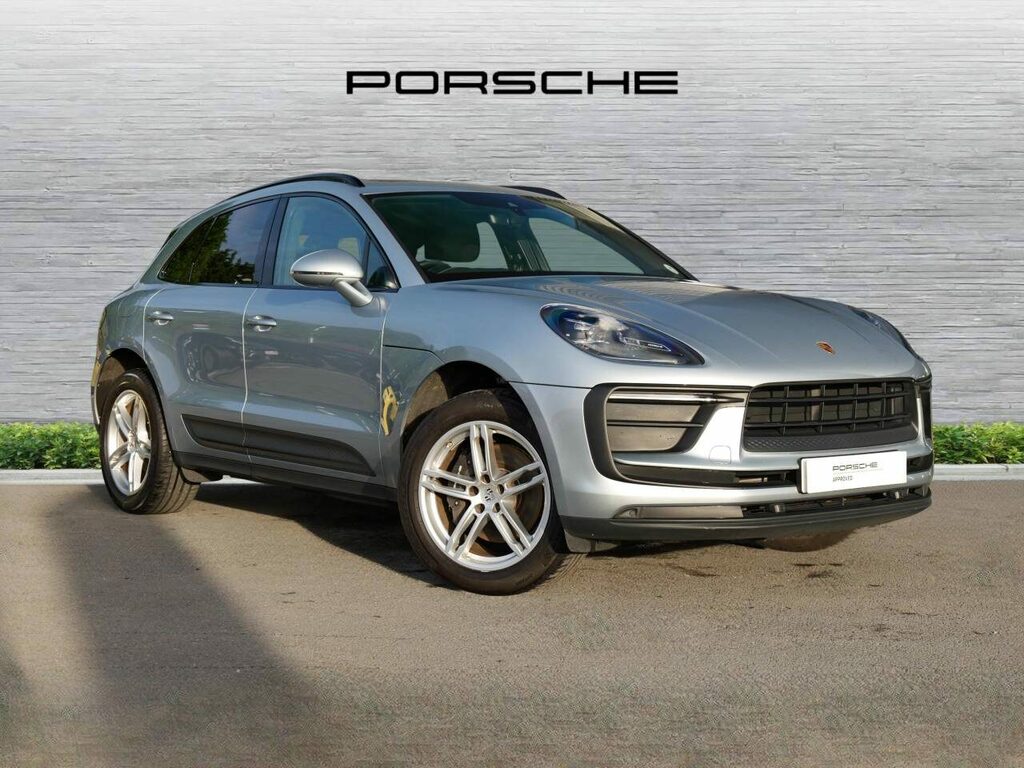 Porsche Macan Petrol RJ73XYE Silver