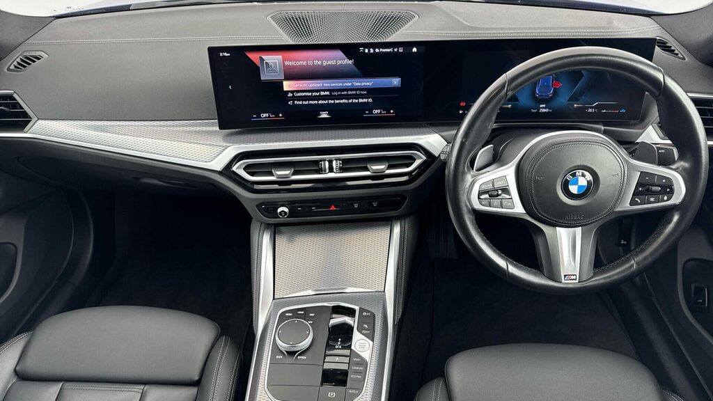 BMW 4 Series Coupe PJ73CZS Blue #4