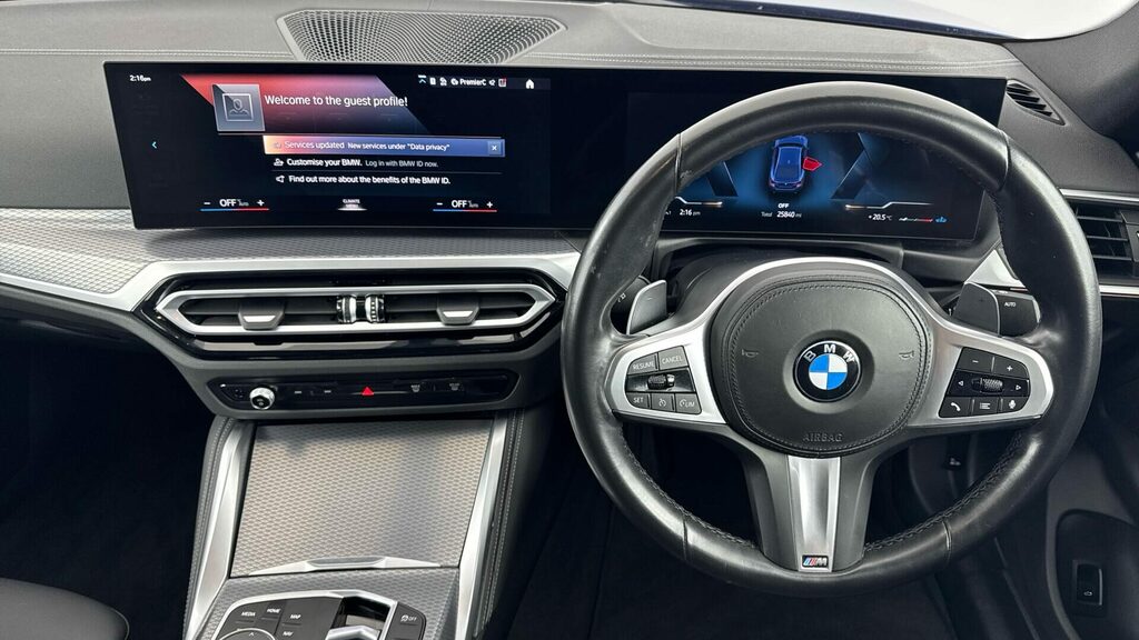BMW 4 Series Coupe PJ73CZS Blue #5