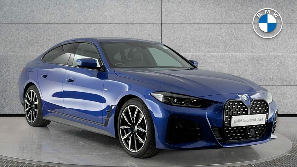 BMW 4 Series Coupe Blue