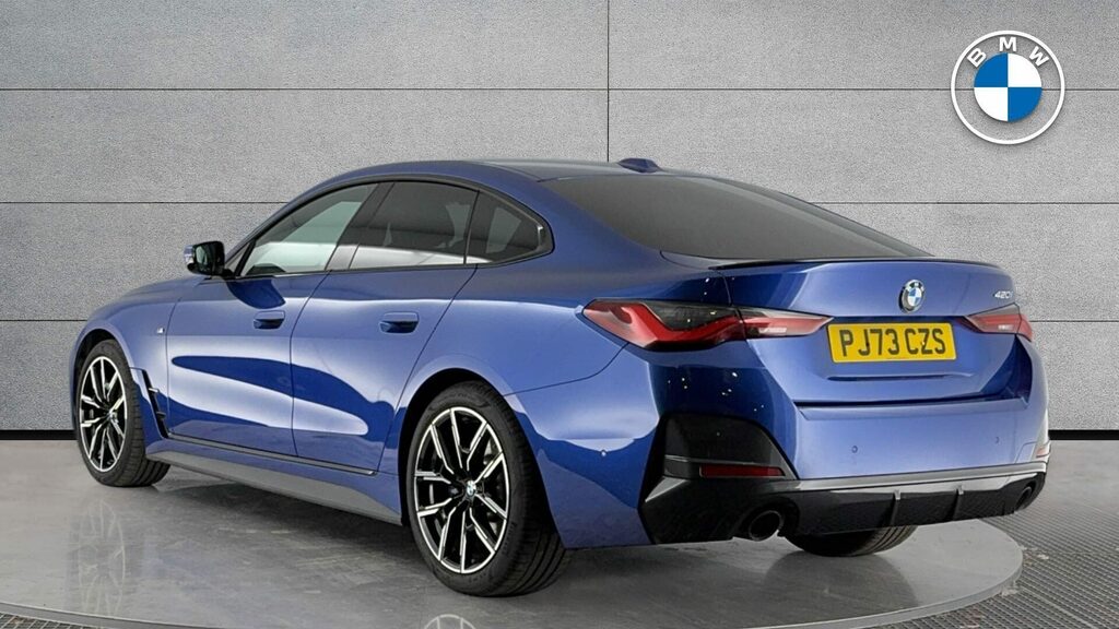 BMW 4 Series Coupe PJ73CZS Blue #2