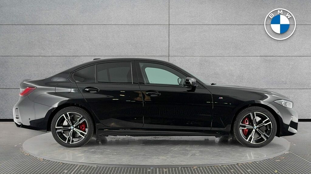 BMW 3 Series Saloon YF25ZTN Black #3