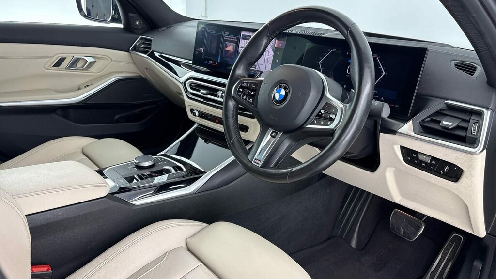 BMW 3 Series Saloon PG73GWW Grey #6