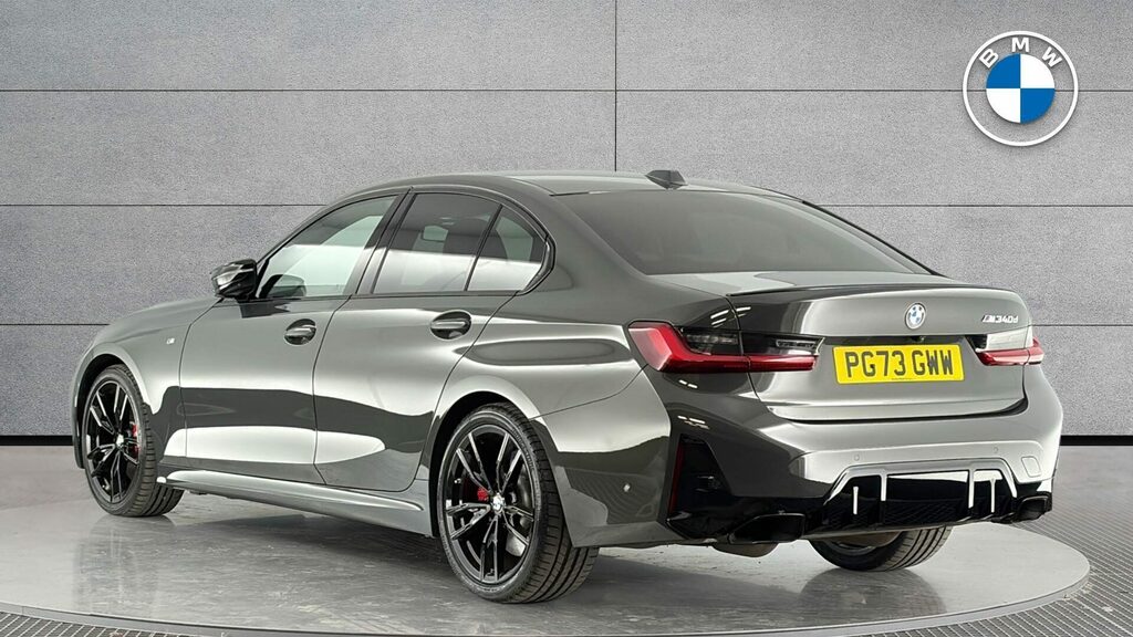 BMW 3 Series Saloon PG73GWW Grey #2
