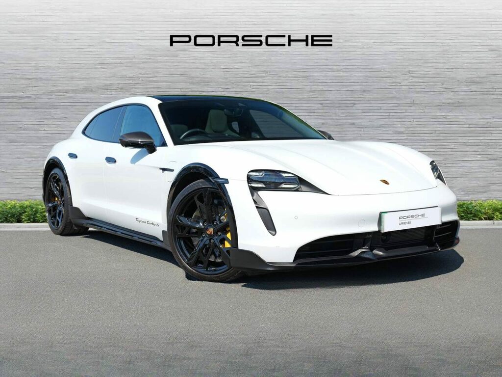 Porsche Taycan Electric White