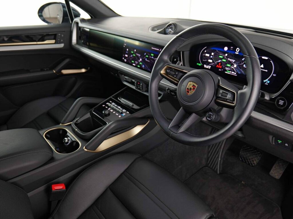 Porsche Cayenne Hybrid Blue #4