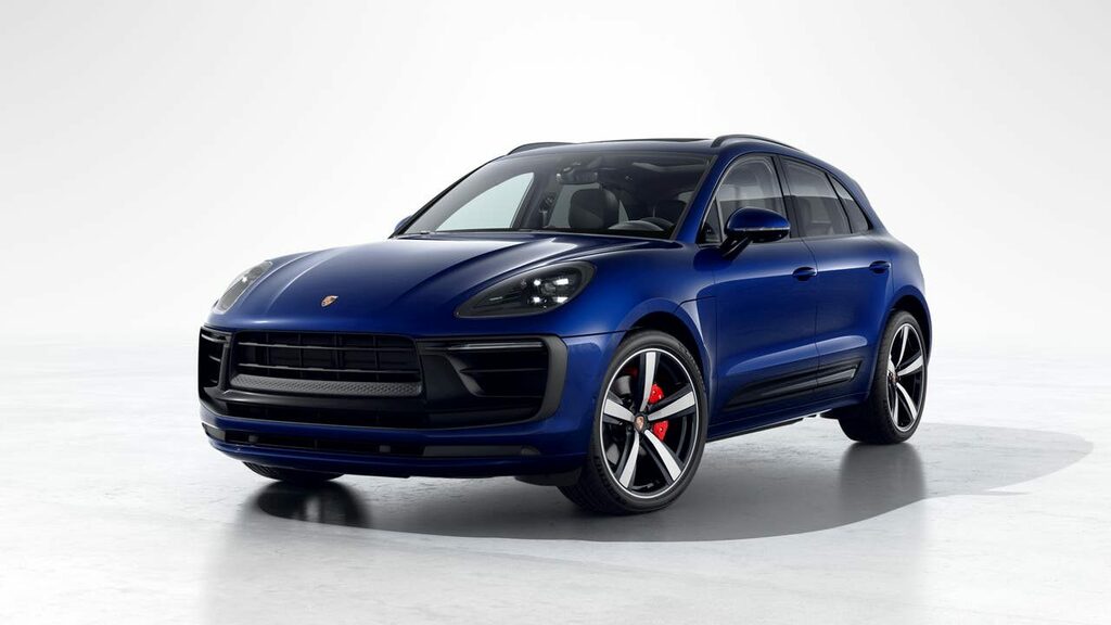 Porsche Macan Petrol Blue