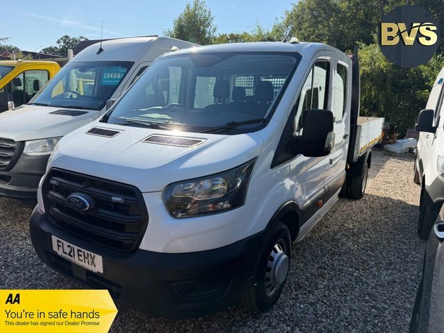 Ford Transit Custom 350 Ecoblue Leader Tipper FL21EHX White