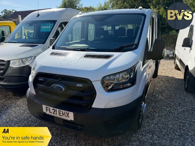 Ford Transit Custom 350 Ecoblue Leader Tipper FL21EHX White #3