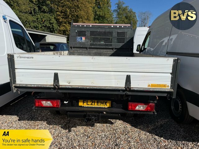 Ford Transit Custom 350 Ecoblue Leader Tipper FL21EHX White #2