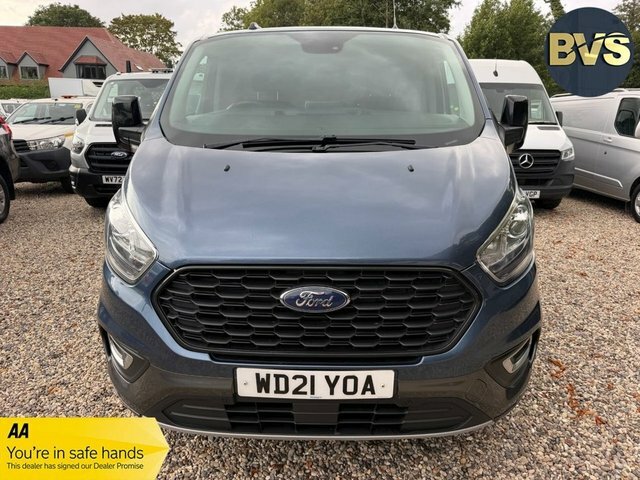 Ford Transit Custom 300 Ecoblue Active Panel WD21YOA Blue #2
