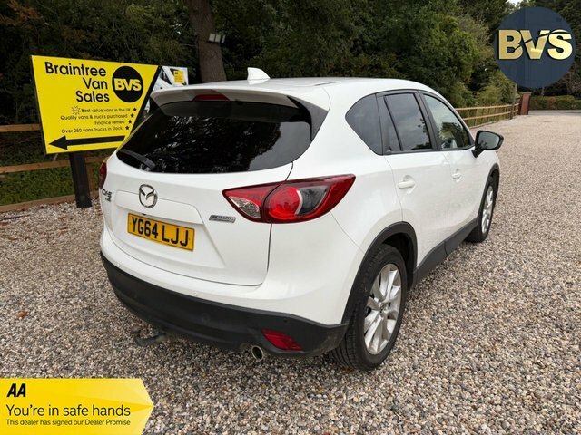 Mazda CX-5 Skyactiv-d Sport Nav Suv White #3