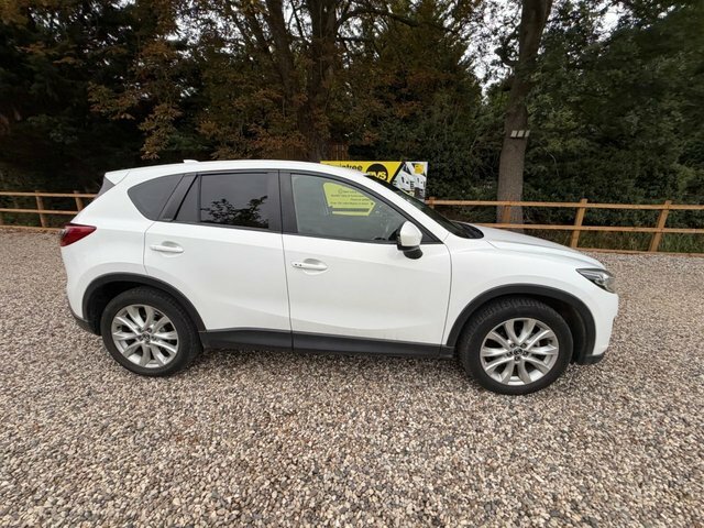 Mazda CX-5 Skyactiv-d Sport Nav Suv White #4