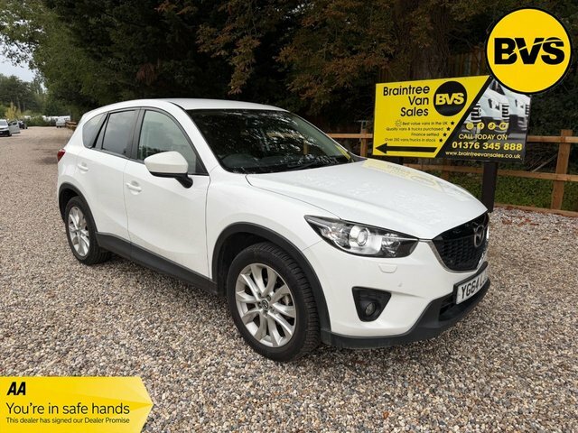 Mazda CX-5 Skyactiv-d Sport Nav Suv White
