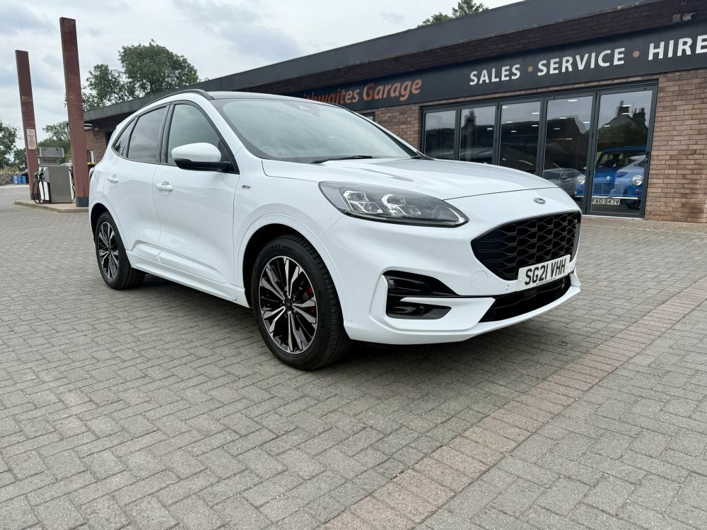 Ford Kuga 2.0 Ecoblue St-line X Edition Awd SG21VHH White #2
