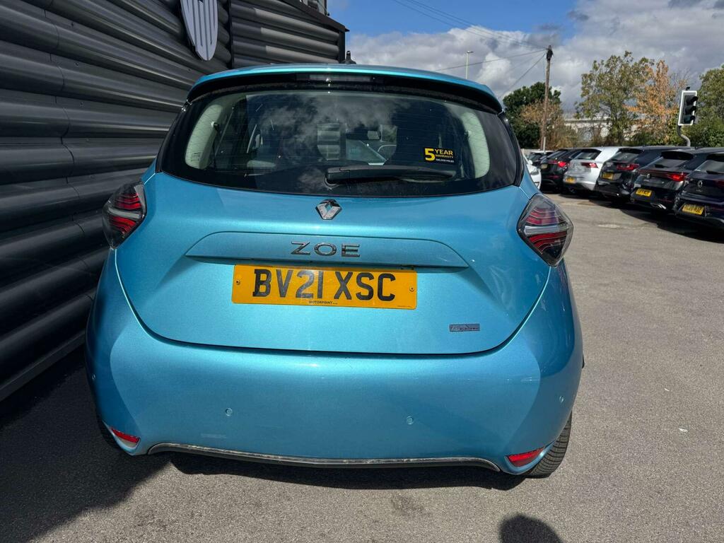 Renault Zoe R135 52Kwh Iconic I, Rapid Charge Blue #4