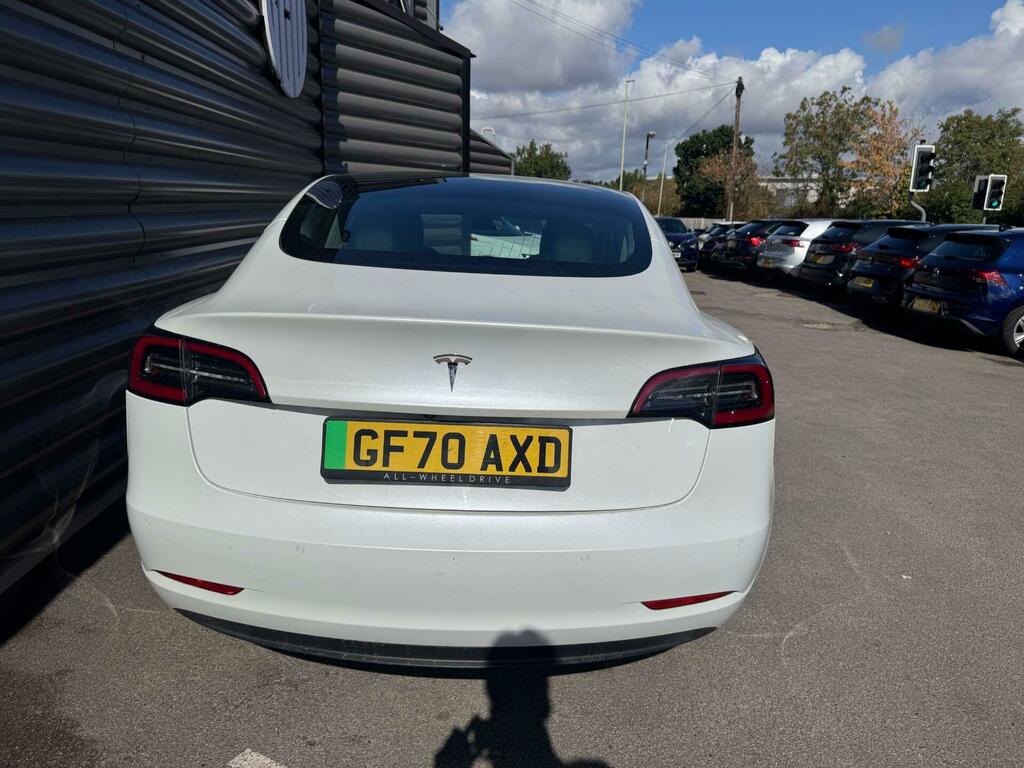 Tesla Model 3 Standard Range Plus Rwd GF70AXD White #4