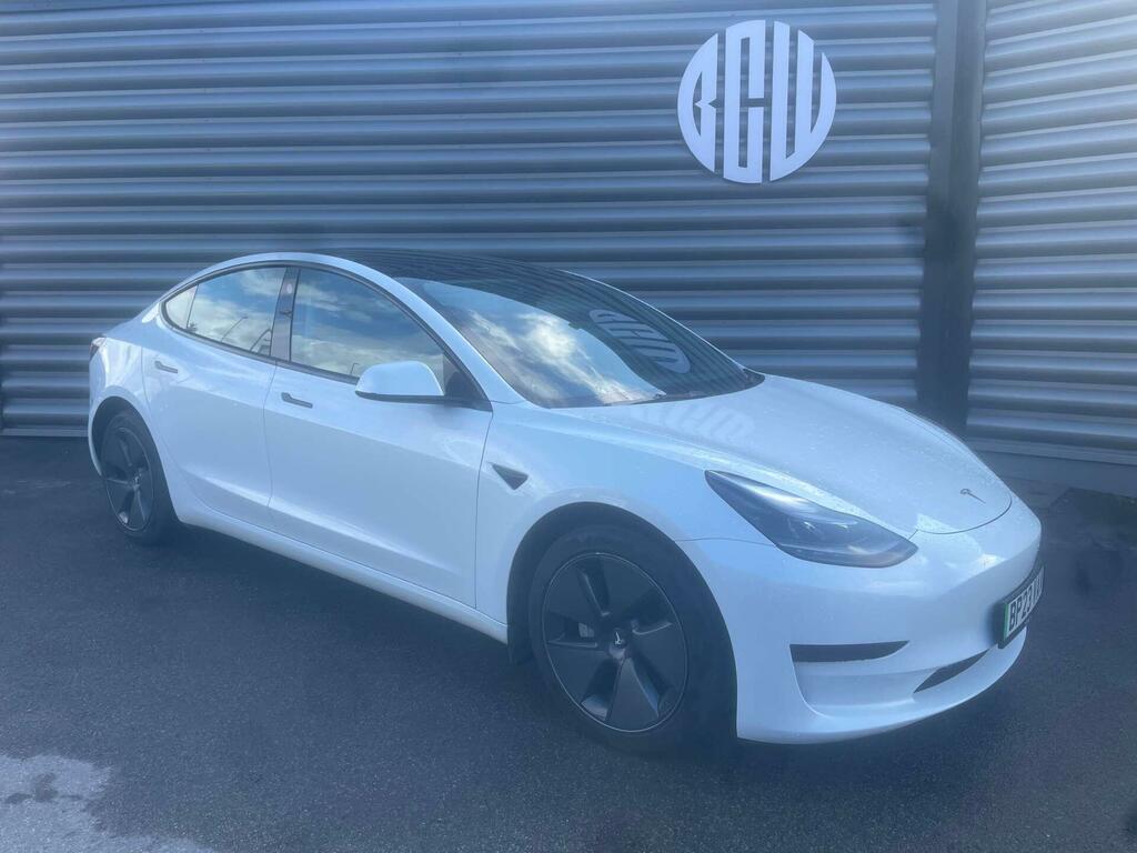 Tesla Model 3 Auto Rwd 4dr BP23VAV White