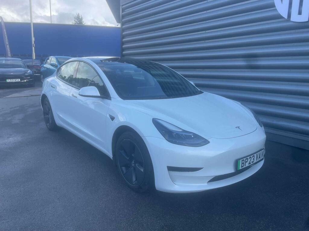 Tesla Model 3 Auto Rwd 4dr BP23VAV White #5