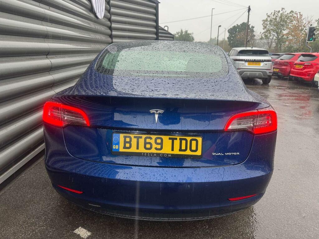 Tesla Model 3 Long Range BT69TDO Blue #4