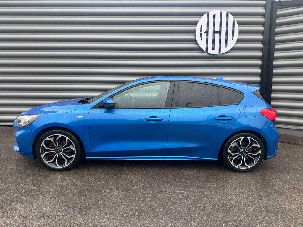 Ford Focus St-line X Blue #6