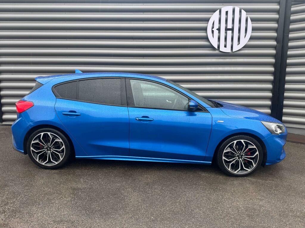Ford Focus St-line X Blue #2