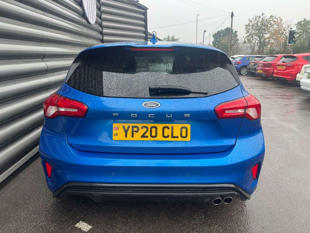 Ford Focus St-line X Blue #4