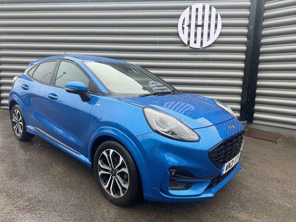 Ford Puma St-line Blue