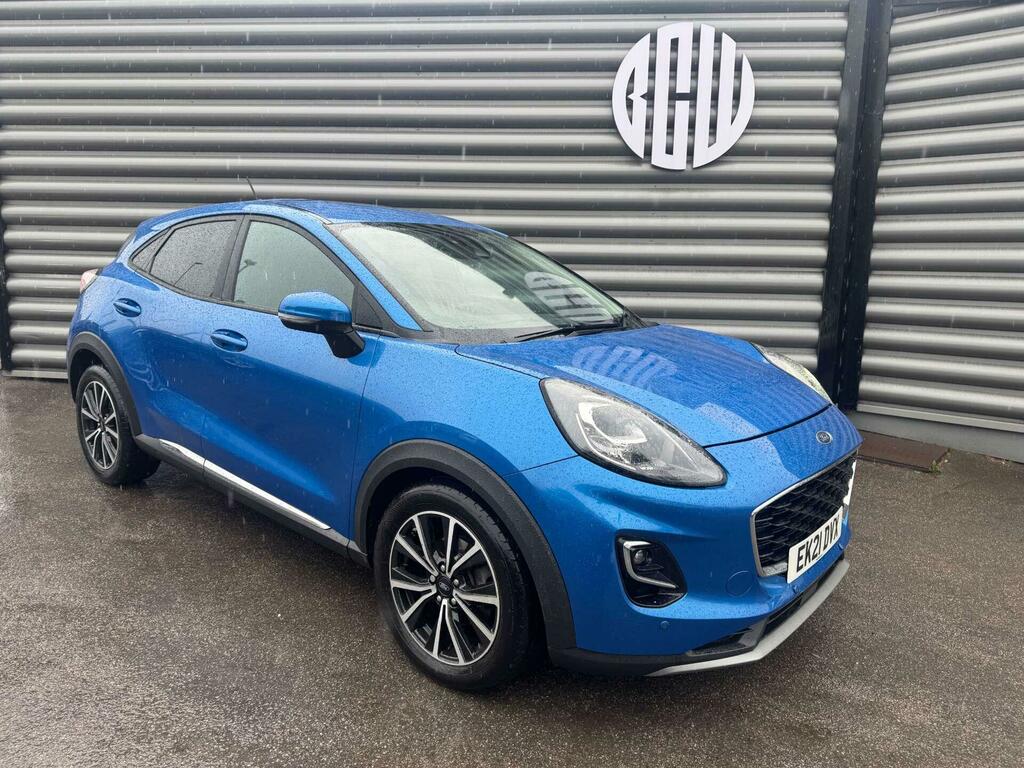 Ford Puma Titanium Blue