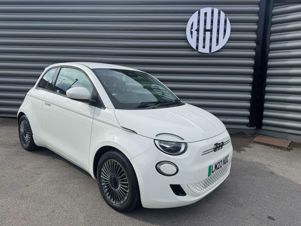 Fiat 500E Icon White
