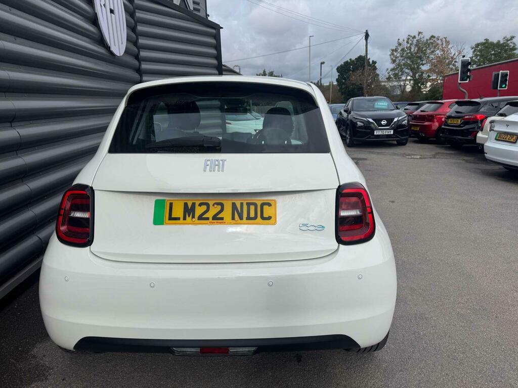 Fiat 500E Icon White #4