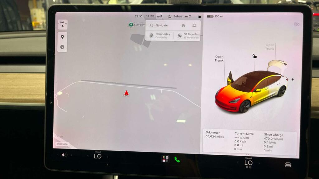 Tesla Model 3 Model 3 Standard-range Blue #10